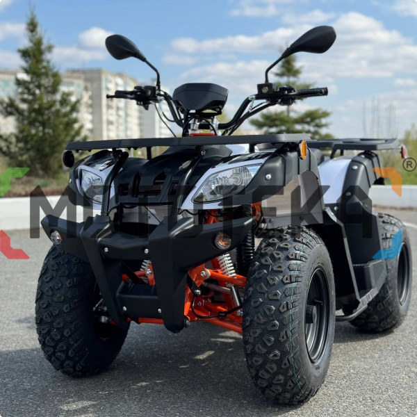Квадрицикл KAYO (Кайо) AU150 CVT (белый пластик 2024 г.) с ПСМ | Мототека