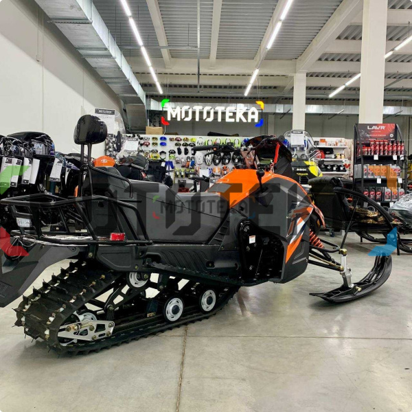 Снегоход MotoLand (Мотолэнд) ALPINE 200 оранжевый (машинокомплект) | Мототека